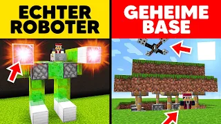 12 MINECRAFT HACKS zum NACHMACHEN!