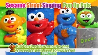 HD 1min 30sec Ver. Sesame Street Singing Pop Up Pals Surprise ♥Toy Nursery Rhyme♥ Lyrics Baby Songs