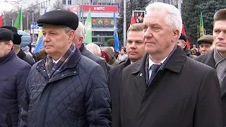 Митинг на аллее Героев в Гомеле