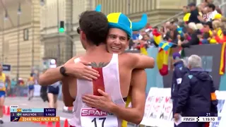 Álvaro Martín, oro europeo en los 20 kilómetros marcha