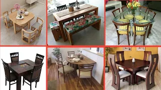 Creative Small Dining table ideas/Space saving dining table Furniture design