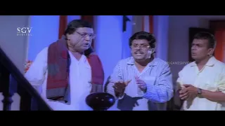 Ramesh Bhat And Chandru Planning to Kill S Narayan | Comedy Scene of Balagalittu Olage Baa Movie