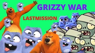 Grizzy & the Lemmings VS Zombies Full Mission Gameplay -  Grizzy and Lemmings WAR Ep-245