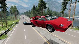 High Speed Jumps and Crashes #13 - BeamNG Drive