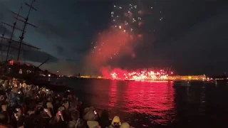 The most powerful firework! St. Petersburg Scarlet Sails 2019 (full version)