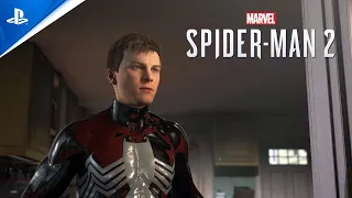 Classic Symbiote Suit Transformation Spider-Man Vs Scream in Marvel's Spider-Man 2 PS5 Gameplay