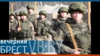 На полигоне «Брестский» начались белорусско-российские военные учения. 10.04.2017