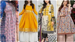 Lawn Frock Design | Latest Frock Design | Frock Ke Design | Style Insightly