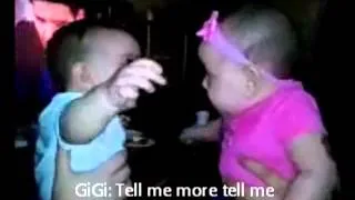 Babies talking to each other funny shyt