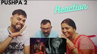 Where is Pushpa ? | Pushpa 2 - The Rule 🔥 Reaction | Allu Arjun | Fahadh Faasil | Family Reacts