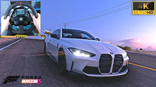 2021 BMW M4 G82 Competition - RACE Gameplay | Forza Horizon 5 | Thrustmaster T300 RS [4K]