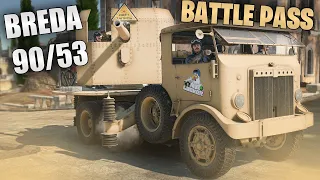 БЫСТРЫЙ ОБЗОР НОВИНКИ BATTLE PASS BREDA 90/53 #warthunder #танки