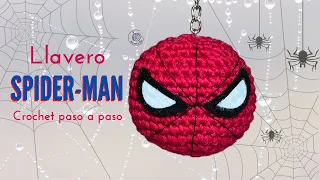 SPIDER-MAN LLAVERO / SPIDER-MAN CROCHET