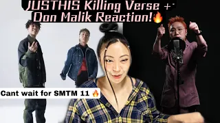 JUSTHIS Killing Verse Live + DON MALIK - 마천루 REACTION! Can't wait for SMTM11