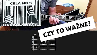 Cela nr 3 - Czy to ważne? (Guitar cover + TAB)