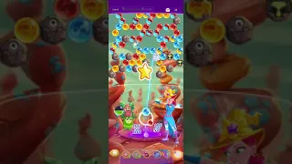 BUBBLE WITCH 3 SAGA LEVEL 2997 ~ ONE RED BOOSTER, NO CATS, NO HATS