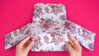 Anyone can easily make a handbag/make a mini handbag/make a cell phone bag [Kim's sewing]