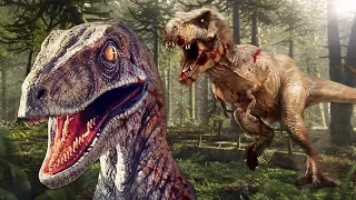 PLAY AS A RAPTOR & TRY TO SURVIVE!! (Saurian)