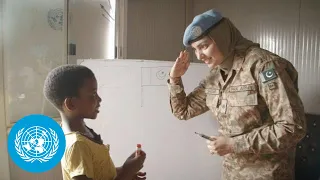 Fighting trauma - Female Peacekeepers in Africa