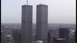 NYC - World Trade Center - Helicopter & Rooftop Footage - June 2001