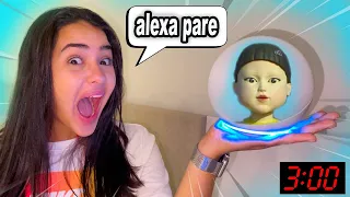 ALGO ESTRANHO ACONTECEU COM A ALEXA AS 3:00 HORAS DA MANHÃ !!! ( Mais assustador )