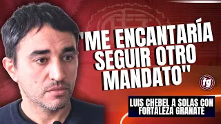 Luis CHEBEL con FG: "Me gustaría seguir otro mandato como presidente"