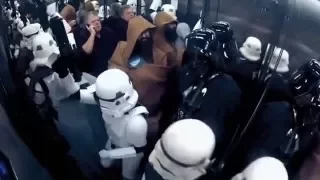 Star Wars Elevator Dance Prank