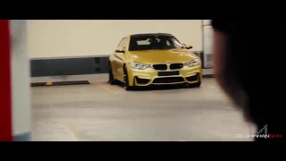 Testing BMW m4 en The road of moscow