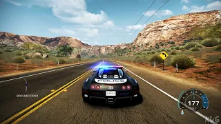 Need for Speed: Hot Pursuit Remastered - Bugatti Veyron 16.4 (Police) - Free Roam Gameplay