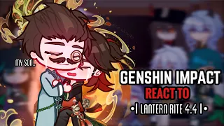 ❤️✨ Liyue React to Lantern Rite 4.4 || Gacha Club || Genshin Impact