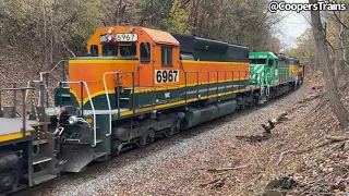 Wheeling & Lake Erie Trains!!! Autumn 2020!!