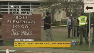 Uvalde community questions police response in school shooting
