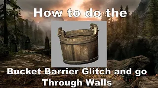 How to Wall Glitch in Skyrim