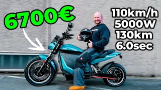 2023 CityTwister 6.0 PRO für 6700€ - KRANKE BESCHLEUNIGUNG - 125ccm ELEKTROMOTORRAD | EFIEBER