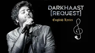 Darkhaast | Arijit Singh ft. Sunidhi Chauhan | Lofi | English Lyrics