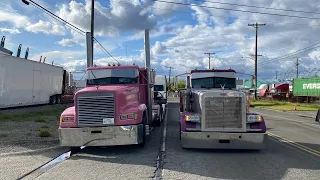 Часть 13, пытался оформить Peterbilt 379 ну что-то пошло не так, встреча с Егором и обзор Фреда￼￼￼