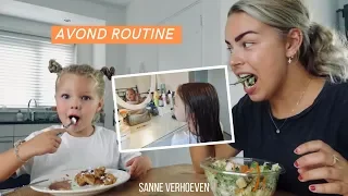 Jonge mama AVOND ROUTINE (alleen) met peuter 👧🧡 - Sanne Verhoeven