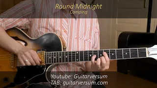 ROUND MIDNIGHT Chord Melody Guitar Cover