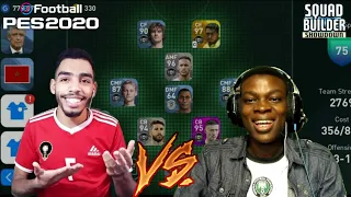 9AL Games VS Mackie Pes HD 🔥 Squad builder showdown #02