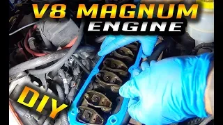 DODGE 5.2L 5.9L V8 MAGNUM Valve Cover Gasket Replacement