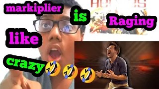 Markiplier getting over it RAGE compilation (REACTION)