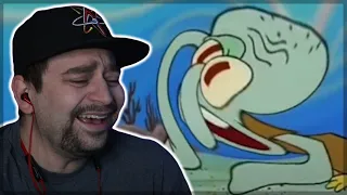 SQUIDWARD EATS 💩 - [YTP] Bob Delivery REACTION!