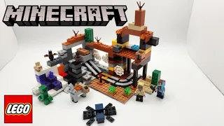 LEGO Minecraft The Badlands Mineshaft 21263 Speed Build Review