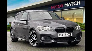 Used 2017 BMW 1 Series 2.0 118d M Sport Shadow Edition | Motor Match Chester