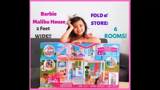 UNBOXING!! Barbie Malibu House #Barbie #Malibu house