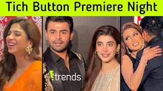 Tich Button Premiere Night in Lahore with Urwa Hocane , Farhan Saeed & Iman Aly