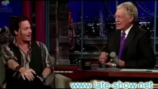 Johnny Depp On David Letterman Show June 25 Part1