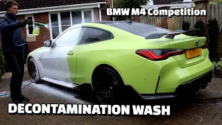 BMW M4 Competition Decontamination Wash - ASMR