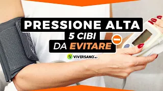 PRESSIONE ALTA: 🛑 Quali cibi EVITARE? Si può bere il CAFFÈ? || ViverSano.net