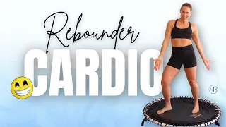 35 MIN Mood Boost Rebounder Cardio | at home FEEL GOOD Trampoline Workout